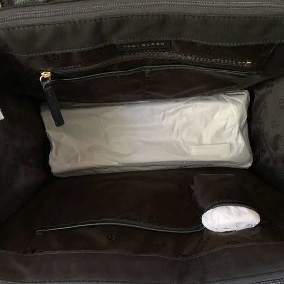 Ella canvas leather tote tory Burch Bag brand new - Picture 3 of 7